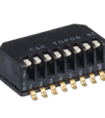 Ultra-miniature Surface Mount Half-pitch Side-Actuated DIP